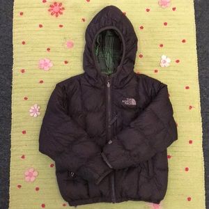 4T The North Face reversible jacket